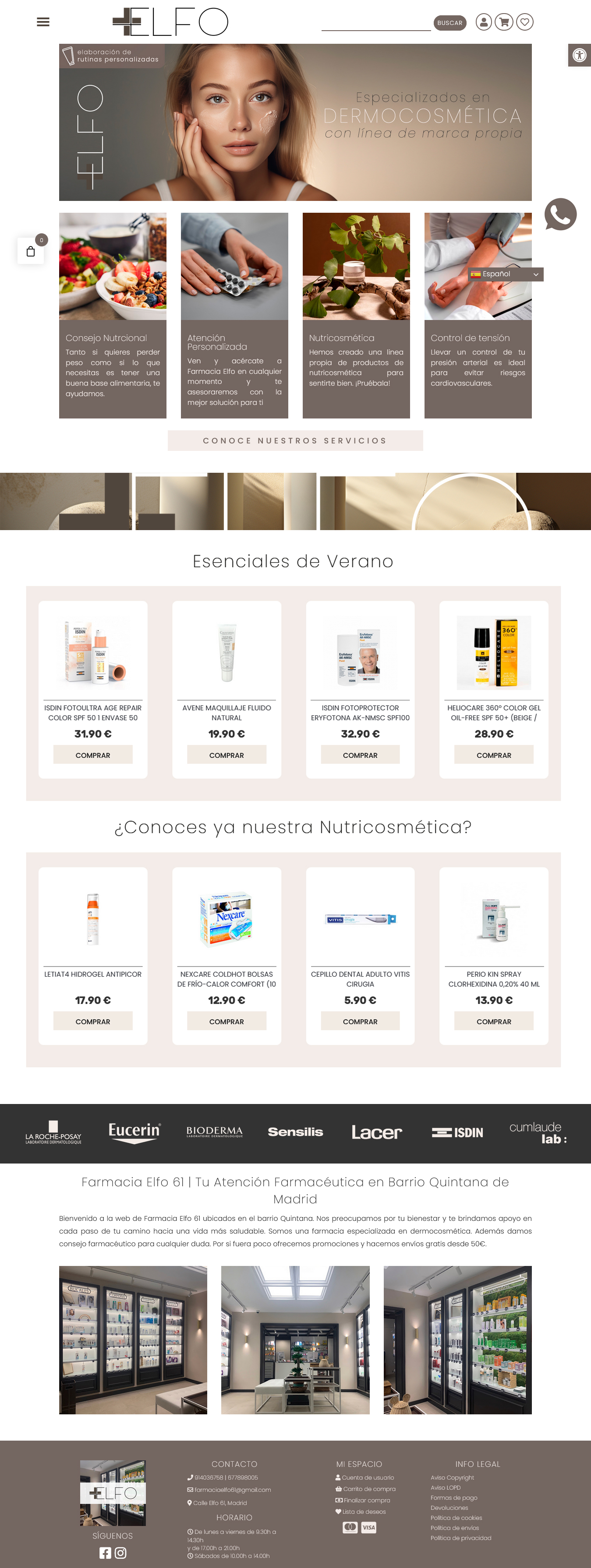 Web Corporativa Ragnia