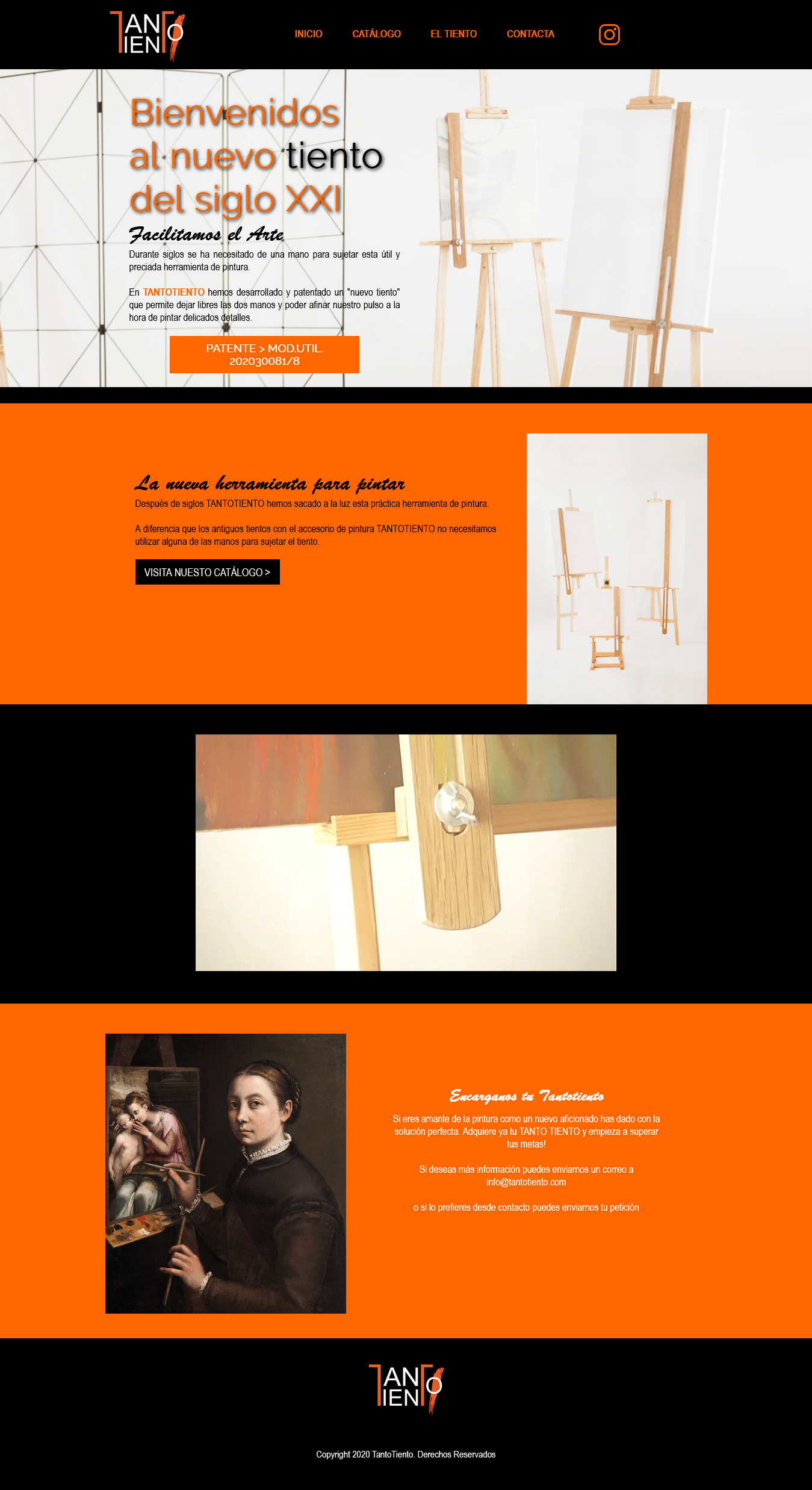 Web Corporativa Tanto Tiento